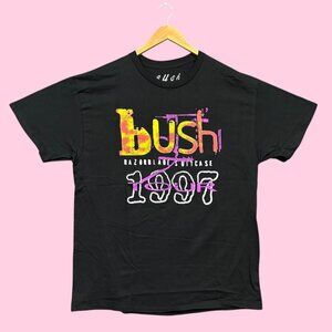 Bush Razorblade Suitcase Album 1997 Rock Band Tee XL
